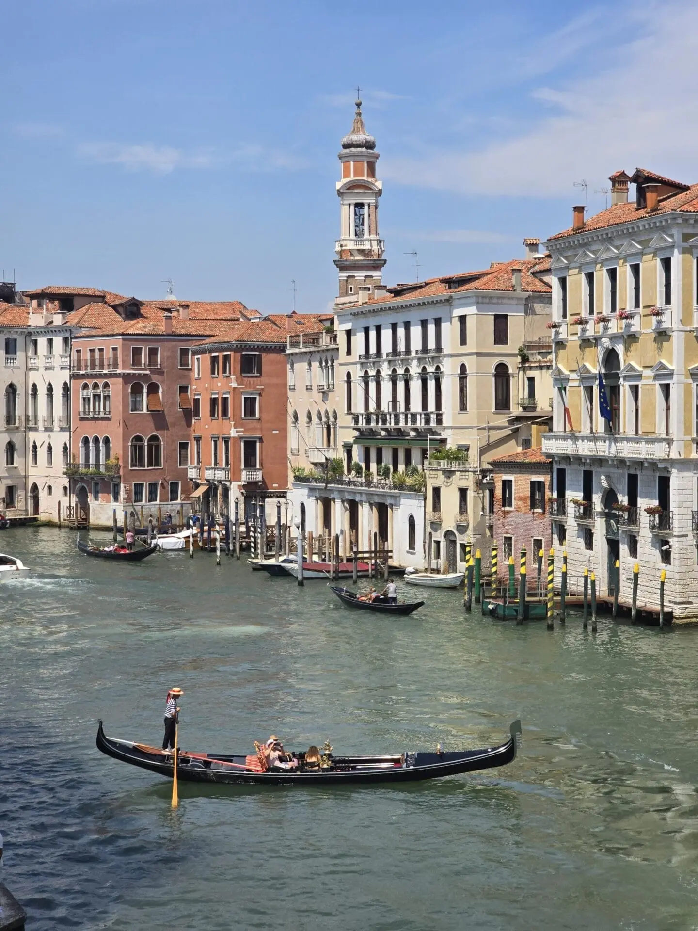 Vue depuis le pont Rialto