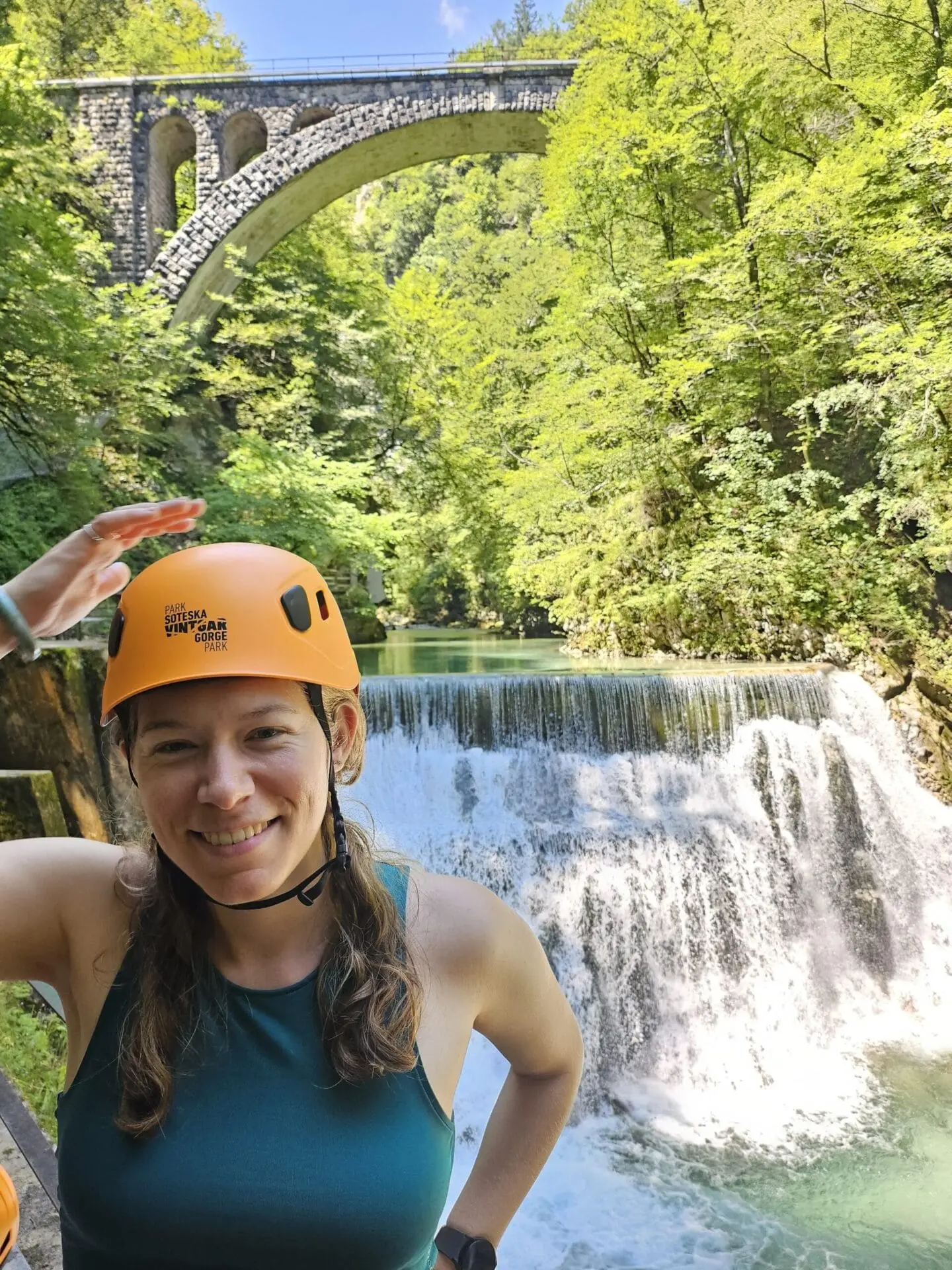 Juju dans les gorges de Vintgar