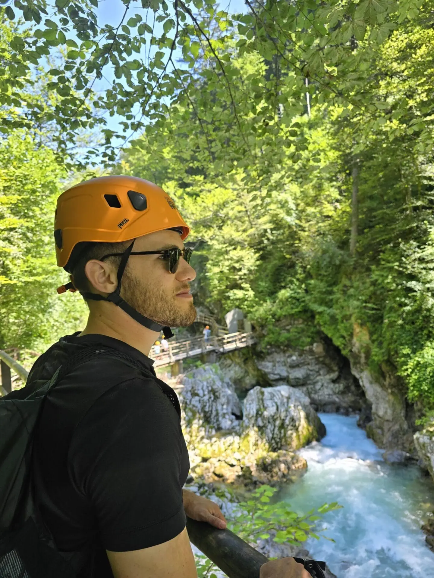 QQ dans les gorges de Vintgar