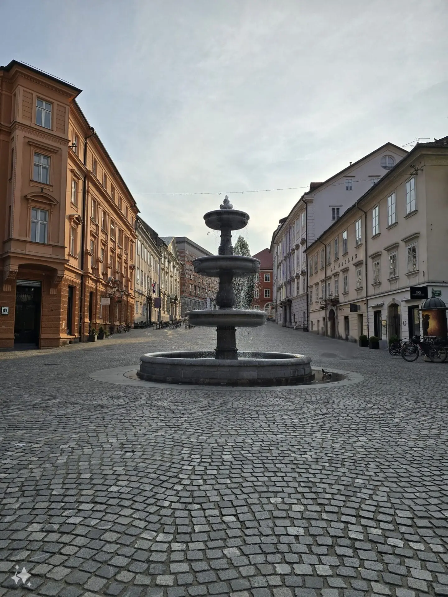 Fontaine dans Ljubljana