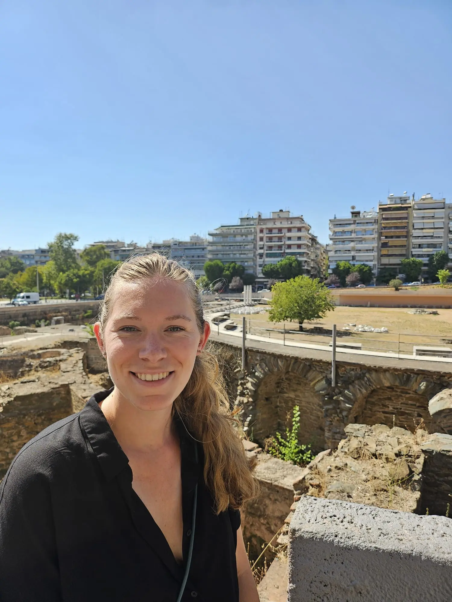 Juliette adore les ruines