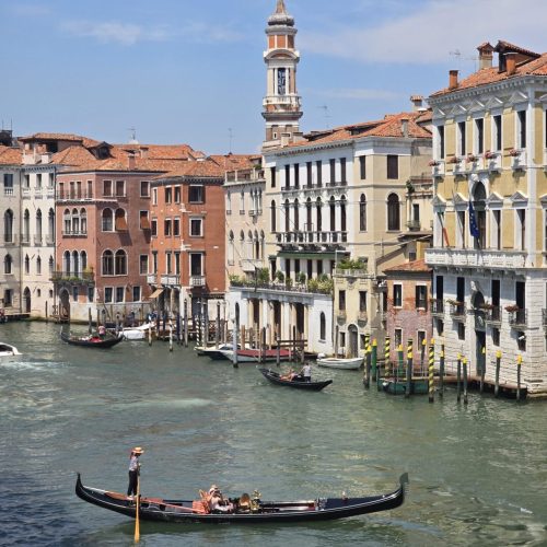 Vue depuis le pont Rialto